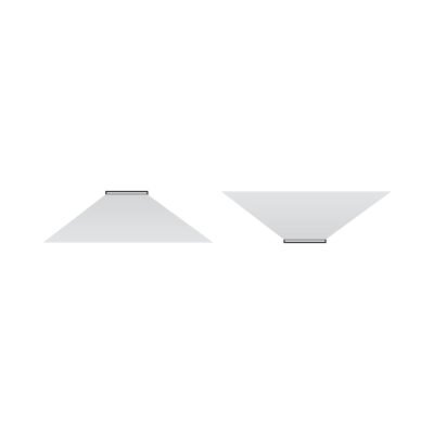 Difusor de luz - Componente Versa - Iluminar - Iluminação